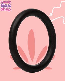 34.  Black Rubber Ring Small (ja5380)  (3)