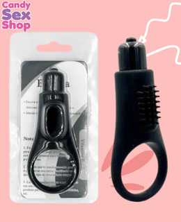 141.  Brush Cock Ring   Black (ja7180)