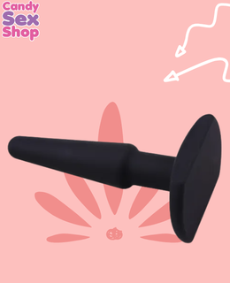 144.silicone Butt Plug 4 Inch   Black (ja7233) (2)