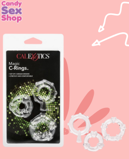 145. Magic C Rings – Clear