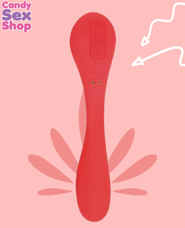 106.  Magic Bobi   2 In 1 Bendable Vibrating   Red (ja6628) (6)