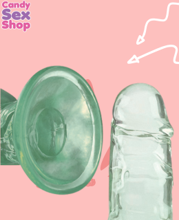 291. Lance´s Cock Jelly Dildo Mediano   Verde (ja8251) (3)