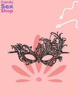 8.  Lace Eye Mask   Royal (ja7033) (2)