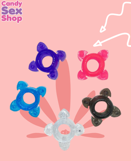 135.  Mega Stretch® Silicone Pleasure Rings (ja7011) (5)