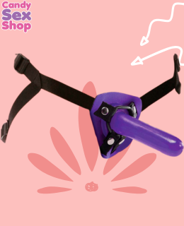 54.  Ffs   First Timer´s Strap On Set   Purple (ja4540) (2)