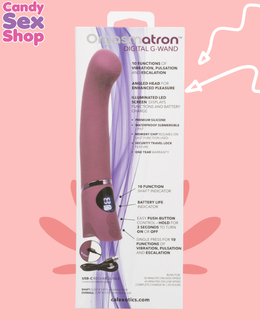 365. Orgasmatron Digital G Wand Purple (ja8433) (7)