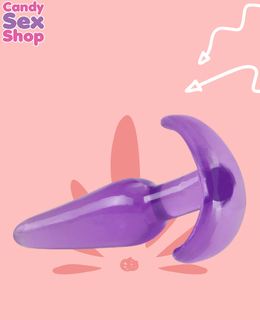 72.  B Yours   Slim Anal Plug   Purple (ja5430) (4)