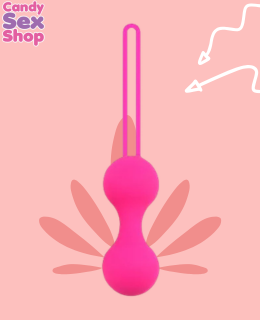 99. Doble Silicon Vaginal Balls – Pink (ja8474) (2)