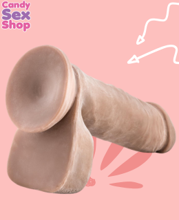 370. Au Naturel   8 Sensa Feel Dildo Latin (ja8826) (4)