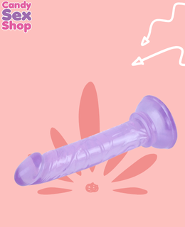 330. Hi   Rubber 5.3 Inch Mini Dildo – Purple (ja8514) (3)